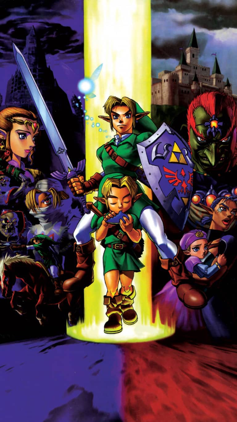 Legend of Zelda Ocarina of Time Mobile Phone Wallpapers - Techagesite